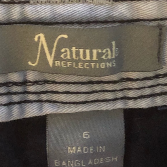 Natural Reflections Black Shorts - Picture 3 of 3